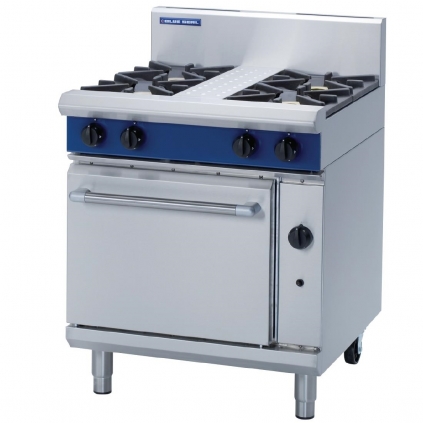 Blue Seal Evolution G505D 4 Burner Static Oven 750mm