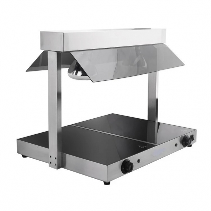 Hamoki TC-2F Heated Twin Lamp Gantry Display Buffet Food Warmer Hotplate