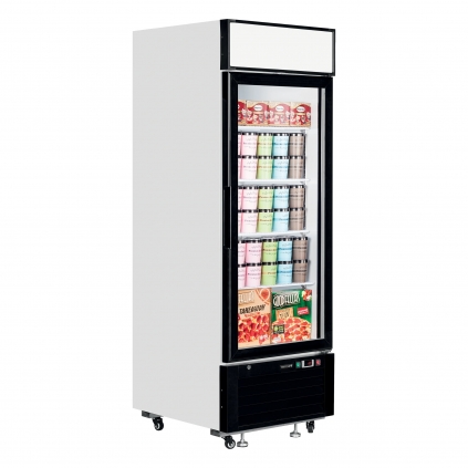 Tefcold LGF2500 496 Litre Upright Glass Door Display Freezer