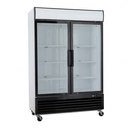 Diaminox GF137 Double Upright Display Freezer 1134L
