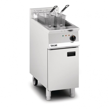 Lincat Opus 800 OE8114 Single Tank Twin Basket Free Standing Electric Fryer