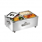King Edward BM2V/SS Large Bain Marie Stainless Steel