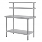 Vogue Stainless Steel Prep Station 1200x600mm