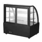 Polar C-Series Countertop Display Fridge Black 100Ltr