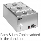 Interlevin BM87 Wet Heat Bain Marie