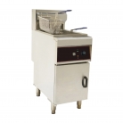 MJSFF28 Electric Fryer Free Standing Single Tank with Twin Baskets 28L