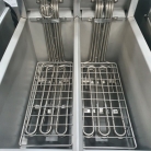 MJSFF102 Electric Free Standing Fryer Twin Tank Double Basket X2 10L
