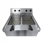 Parry NPDPF6 Twin Tank Twin Basket Free Standing Electric Fryer