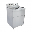 Parry NPDPF9 Twin Tank Twin Basket Free Standing Electric Fryer