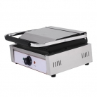 Hamoki Large Single Ribbed Contact Grill 