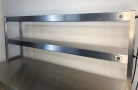 Stainless Steel 2 Tier Heated Gantry 1800mm X 300mm X 700mm