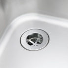 Vogue 1500mm Wide Single Bowl Sink With Double Drainer