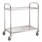 Hamoki Service Trolley 2 Tier With Round Tube