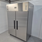 New Polar G-Series Stainless Steel Upright Double Door Fridge 1200Ltr