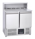 Sterling Pro Cobus SPU902PZ 2 Door Pizza Counter Granite Top 5 x GN1/6 240 Litre