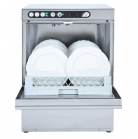 Adler AD50 500mm Basket Dishwasher with Gravity Drain & Chemical Pump 18 Plates