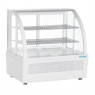 Polar C-Series Countertop Display Fridge White 100Ltr