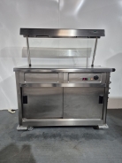 Lincat Mobile Hot Cupboard Plate Warmer With Heated Gantry