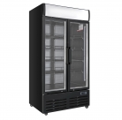 Infernus Double Door Upright Display Fridge Bottle Cooler 736L