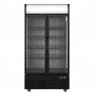 Infernus Double Door Upright Display Fridge Bottle Cooler 736L
